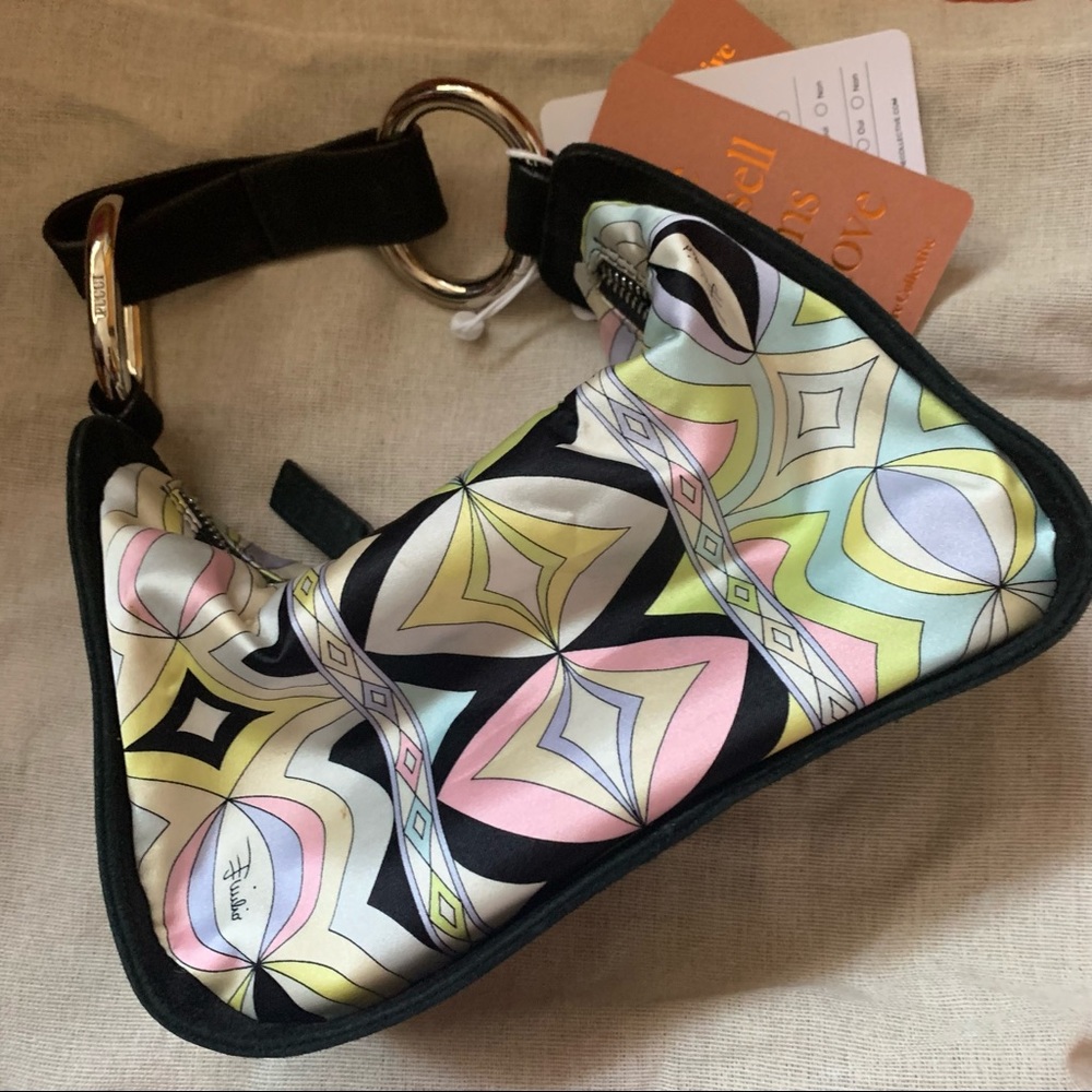 Vintage Emilio Pucci Suede Mini Bag